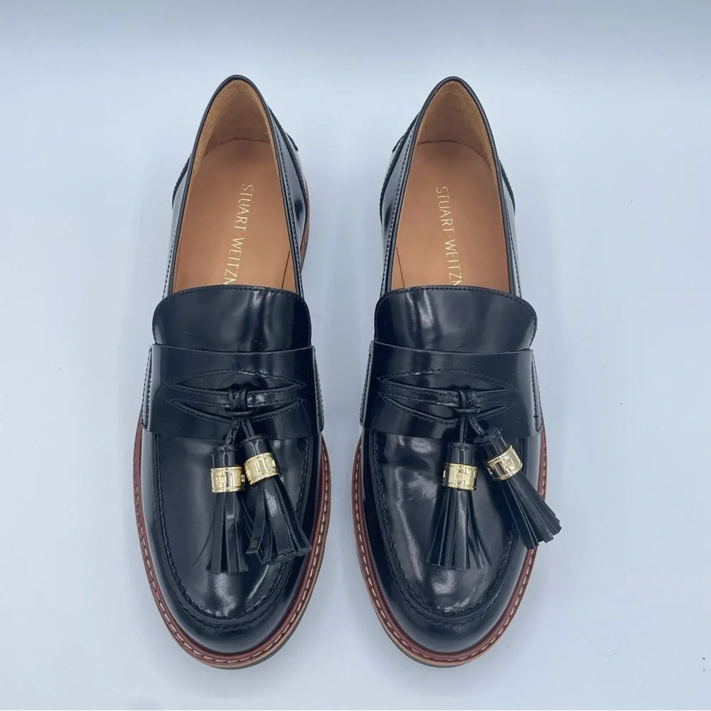 NIB Stuart Weitzman Manila Shoes 8 1/2 Black